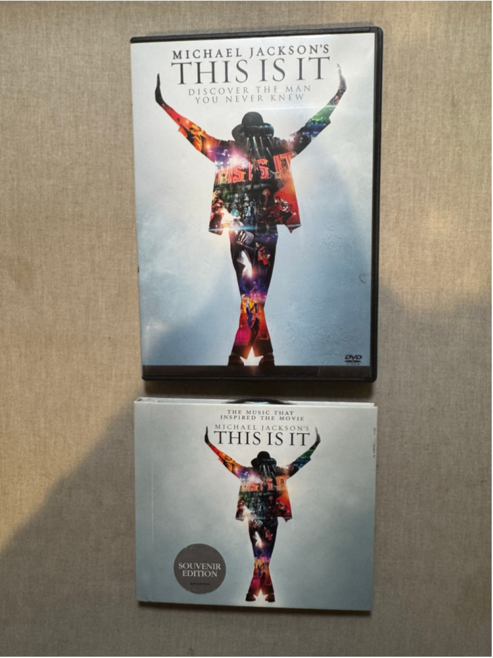 Michael Jackson This Is It DVD & CD Souvenir Edition Set